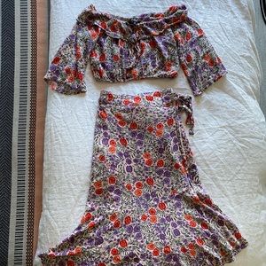 Lulus Two Piece Dress